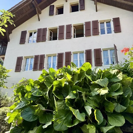 Lakeview Swiss With Hot Tub Near Interlaken Dağ evi *