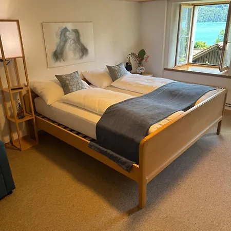 Dağ evi Lakeview Swiss With Hot Tub Near Interlaken