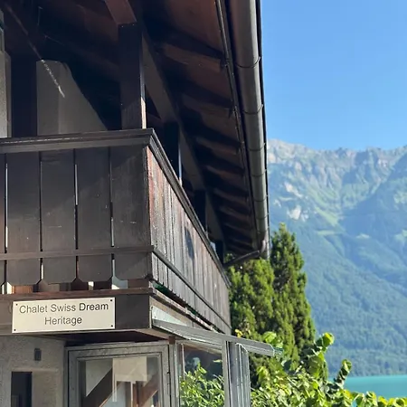 Lakeview Swiss With Hot Tub Near Interlaken *