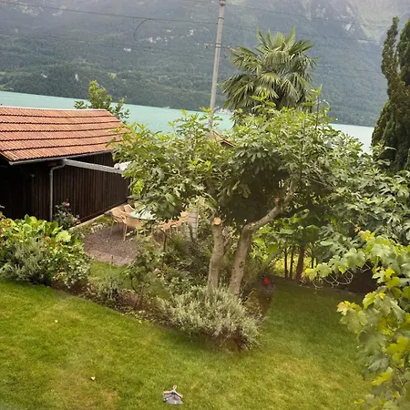 Domek alpejski Lakeview Swiss With Hot Tub Near Interlaken *