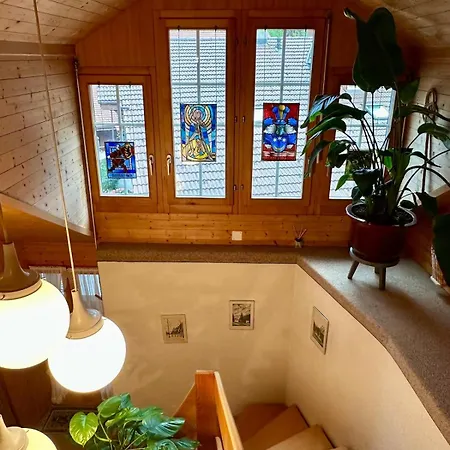 Domek alpejski Lakeview Swiss With Hot Tub Near Interlaken *