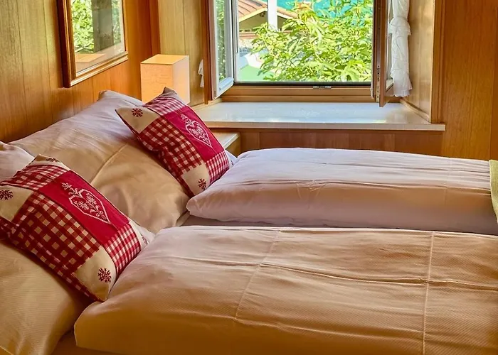 Lakeview Swiss With Hot Tub Near Interlaken *