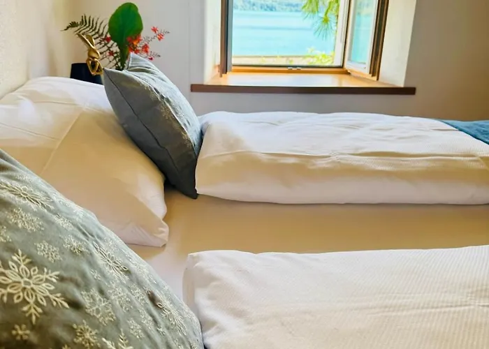 Lakeview Swiss With Hot Tub Near Interlaken Horská chata Niederried bei Interlaken