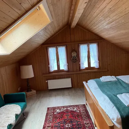 Alpstuga Lakeview Swiss With Hot Tub Near Interlaken