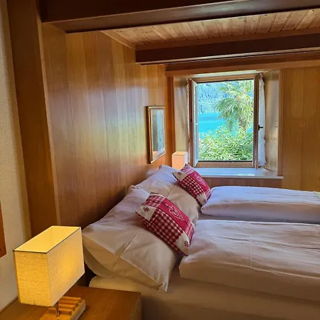 Alpstuga Lakeview Swiss With Hot Tub Near Interlaken *