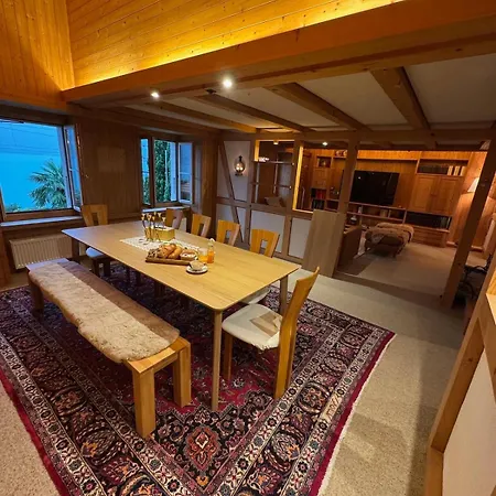 Lakeview Swiss With Hot Tub Near Interlaken Alpstuga *