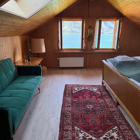 Lakeview Swiss With Hot Tub Near Interlaken Alpstuga Niederried bei Interlaken