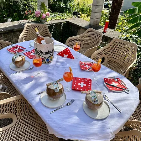 Lakeview Swiss With Hot Tub Near Interlaken Alpstuga